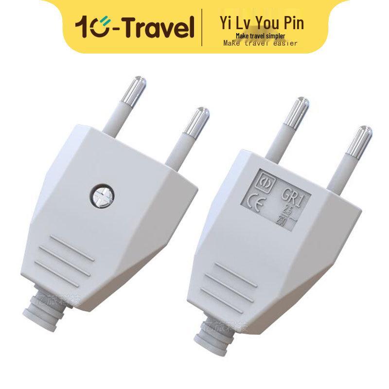 

European Style Christmas Lights with Europlug Two-Pin Wiring