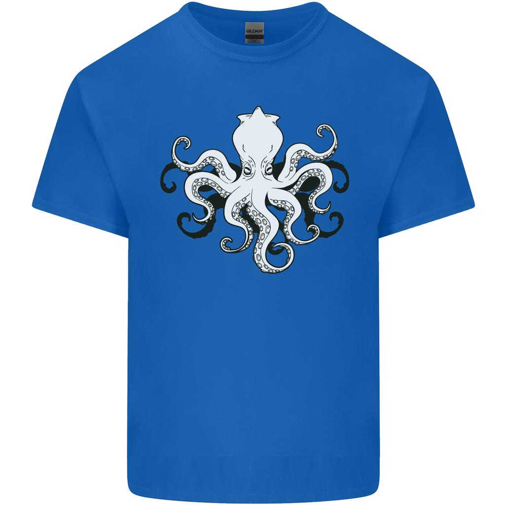 Octopus Cthulhu Squid Kraken Scuba Diving Unisexs Light Cotton TShirt