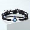 Bohemian Devil's Eye Nylon Rope Adjustable Bracelet Set