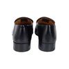 Horsebit Slip On Loafer Gold Tone Black Leather Women's 571050 0G0V0 1000