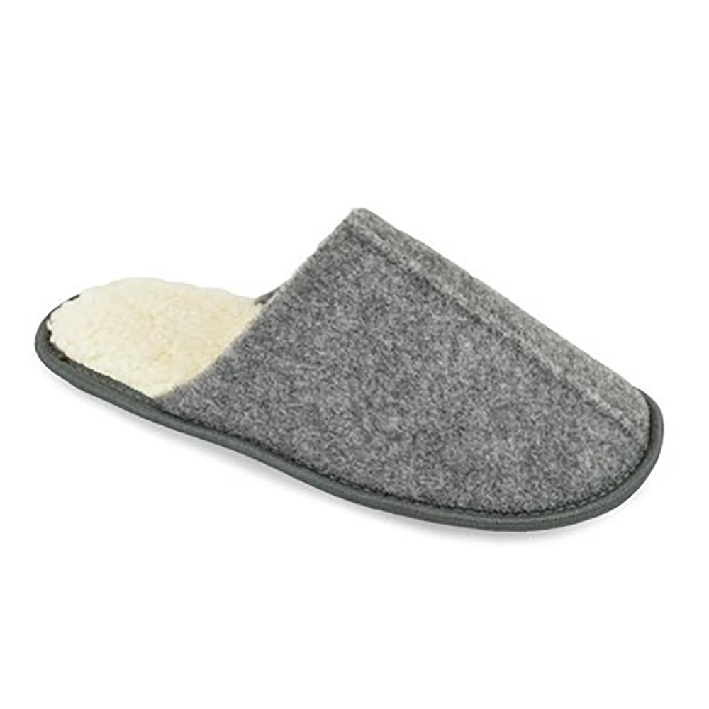 Boiled wool mule slippers Clearance