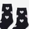 [fila Kids] All Over Heart Pattern Long Neck Socks  Fk3scf5356f Did  q0zFk3scf5356fDid