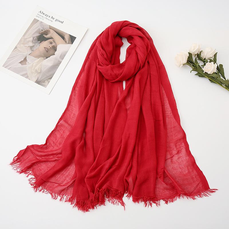 Big Size Plain Navy Blue Fringe Viscose Shawl Scarf Lady Wrap Muffler Headband Muslim Hijab Snood Echarpe Foulard Femme 190*90Cm