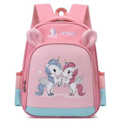 Kindergarten Schoolbag Cartoon Unicorn Backpack Girls Boy Kids First Class School Backpacks