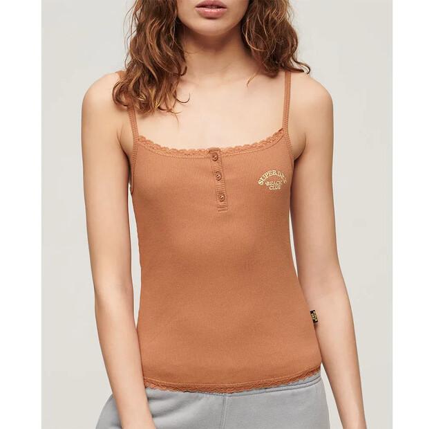 

Superdry Essential Button Down блузка без рукавов S-M
