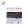 Three-Phase Over/Under Voltage Protector with ATS, 63A/80A/100A, 4-Display