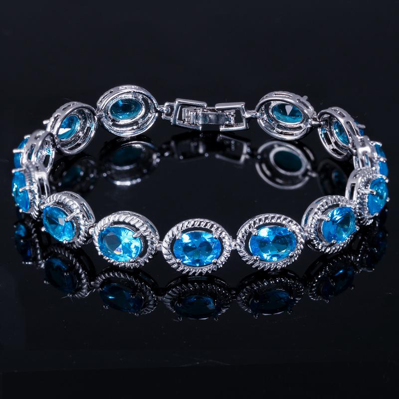 Micro-Set Accessories Aaa Zircon Bracelet, Classic Zircon Bracelet For Women