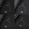 My Shape 24 Viking Runes Odin Stainless Steel Bracelet Adjustable Nordic Small Charm Cuff Bangle Jewelry Gifts for Women Female