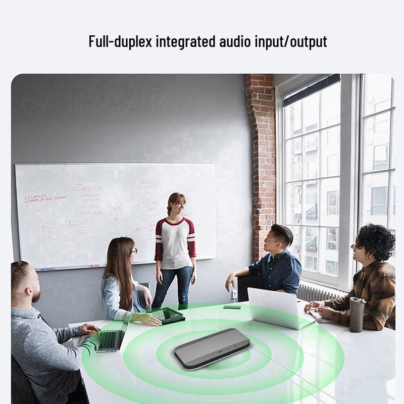 HuiDu M610 Bluetooth Wireless 360° Conference Microphone and Speaker
