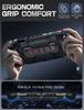 Mumba Case for Nintendo Switch Ergonomic Design with Flip Holds 5 Game Cards 2 TF Rotating Compatible with Controllers 2, 2025mm, Dustproof,