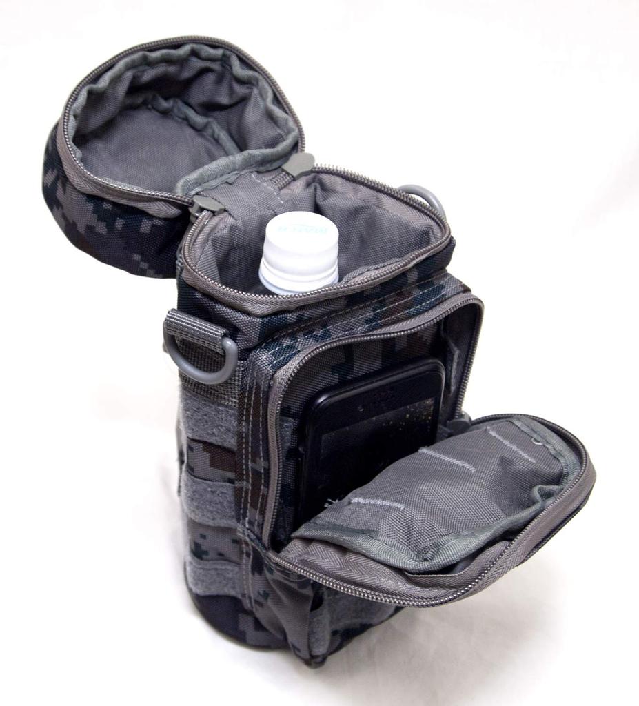 Stormcloth Military Water Bottle Bottle Plastic Bottle Force Camouflage Digital 1564 Cover, Cover, Cover, 500ml-1L, Self-Defense (ASDF Camouflage),