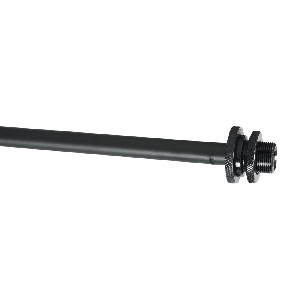 GATOR Frameworks GFW-MIC-2010 Boom Type Microphone Stand with US (58") & EU (38") Screw Thread Compatibility [Cable Holder and Adapter Included]