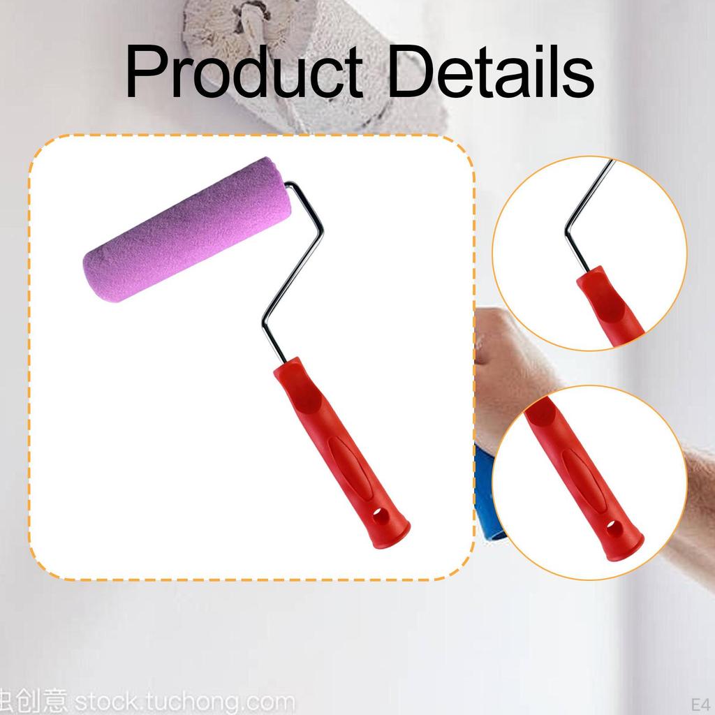 Färgroller DIY Konstverktyg Dekorativa Tillbehör Texturmålningsborste