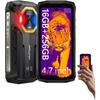 Ulefone Armor Mini 20T Pro 5G Захищений телефон, Тепловізійний, 16(8+8)GB 256GB, 6200mAh, 4.7" HD, Android 15