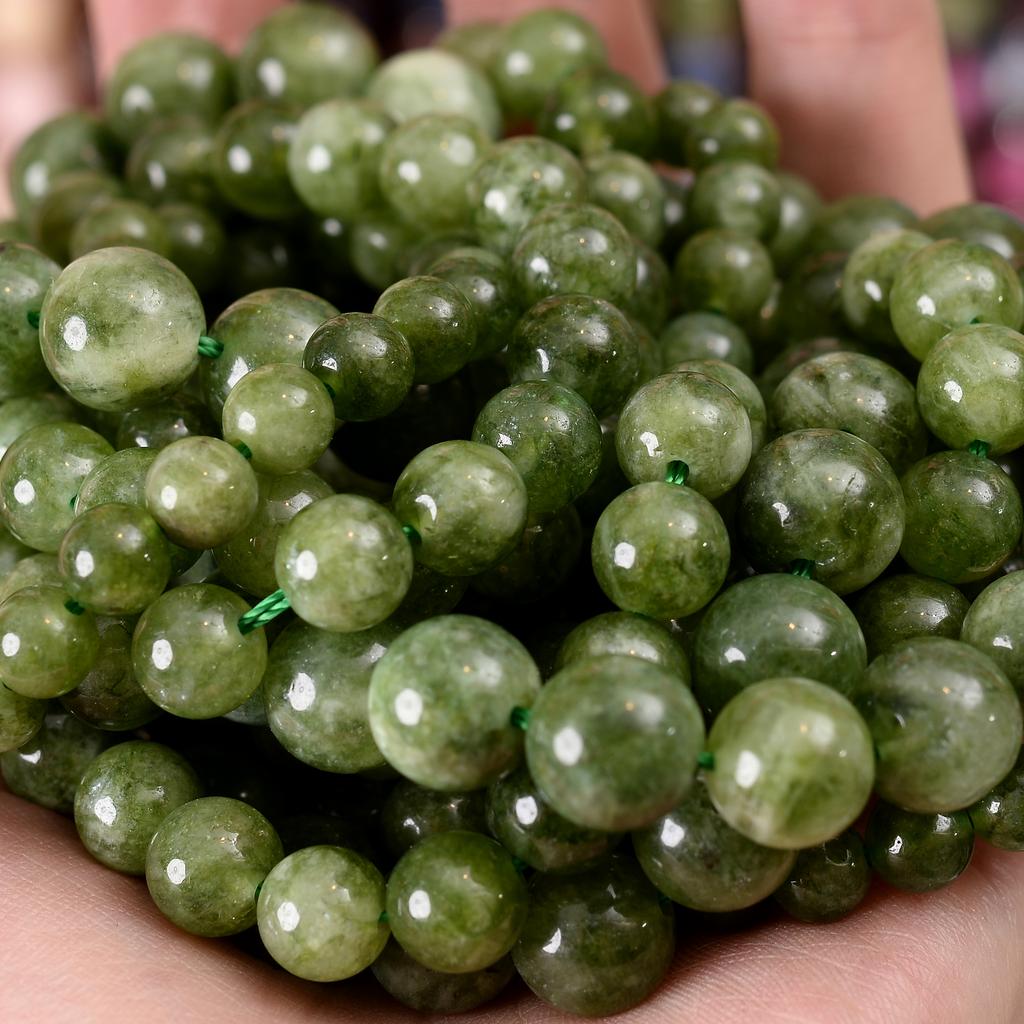 Natural Stone Beads Lava Jaspers Tiger Eye Quartz Agates Round Loose Beads for Jewelry Making DIY Bracelet Accessories 4-12MM