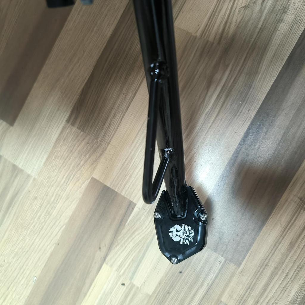 DAX 125 ST125 Side Stand Plate Aluminum Alloy CNC Non-slip Anti-tip Anti-sinking Bike Kickstand