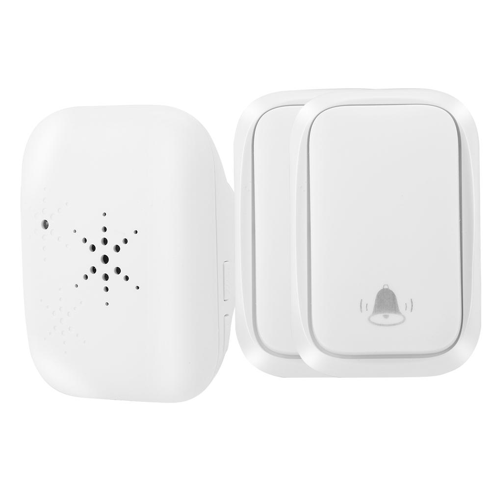 4 volumen Self powered Drahtlose Türklingel Sender Empfänger Kit IP68 Wasserdicht 1V2