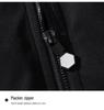 Men's Trendy Thick Fleece Stand Collar Warm Jacket - Casual Cotton Top for Autumn/Winter