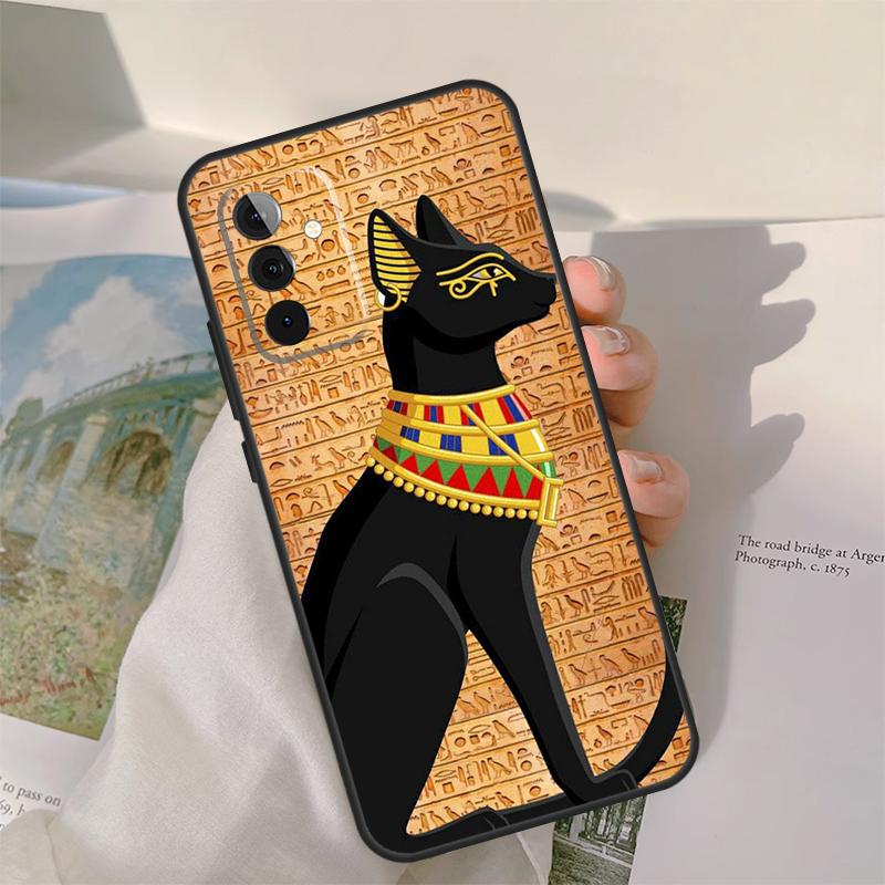 Ancient Egypt Cuneiform Case For Samsung Galaxy A13 A33 A53 A34 A54 A14 A15 A16 A26 A36 A56 A12 A32 A52 A06 A35 A55