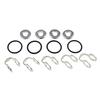 Fuel Injector Seal / Rocker Cover Gasket Kit Fit for Toyota Hilux D4D 1KD-FTV 2KD-FTV KUN26 KDN150 KDJ120 KDJ150 90430T0008