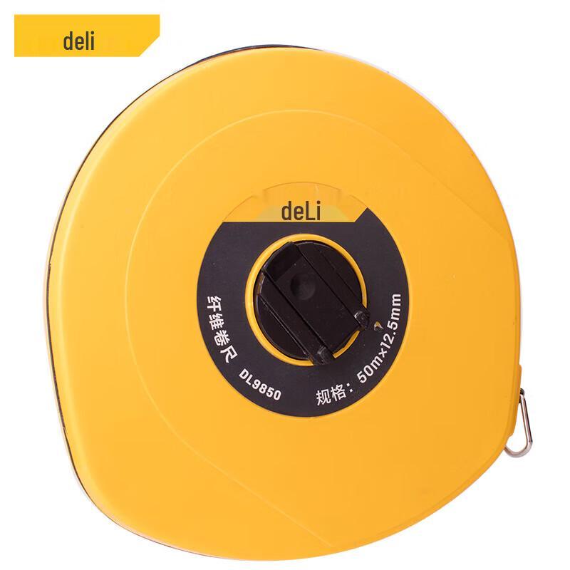 Deli High-Precision Fiberglass Tape Measure