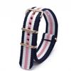 Rose Gold Buckle Nylon Watch Strap - Canvas Replacement for DW Watches