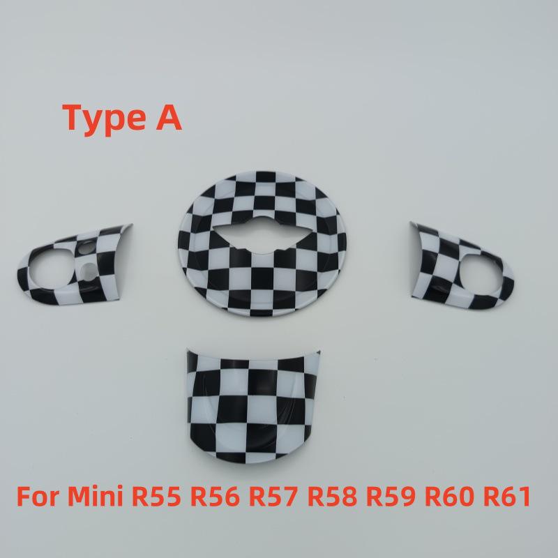 BMW Mini Steering Wheel Interior Decorative Sticker Shell for R55-R60 Models