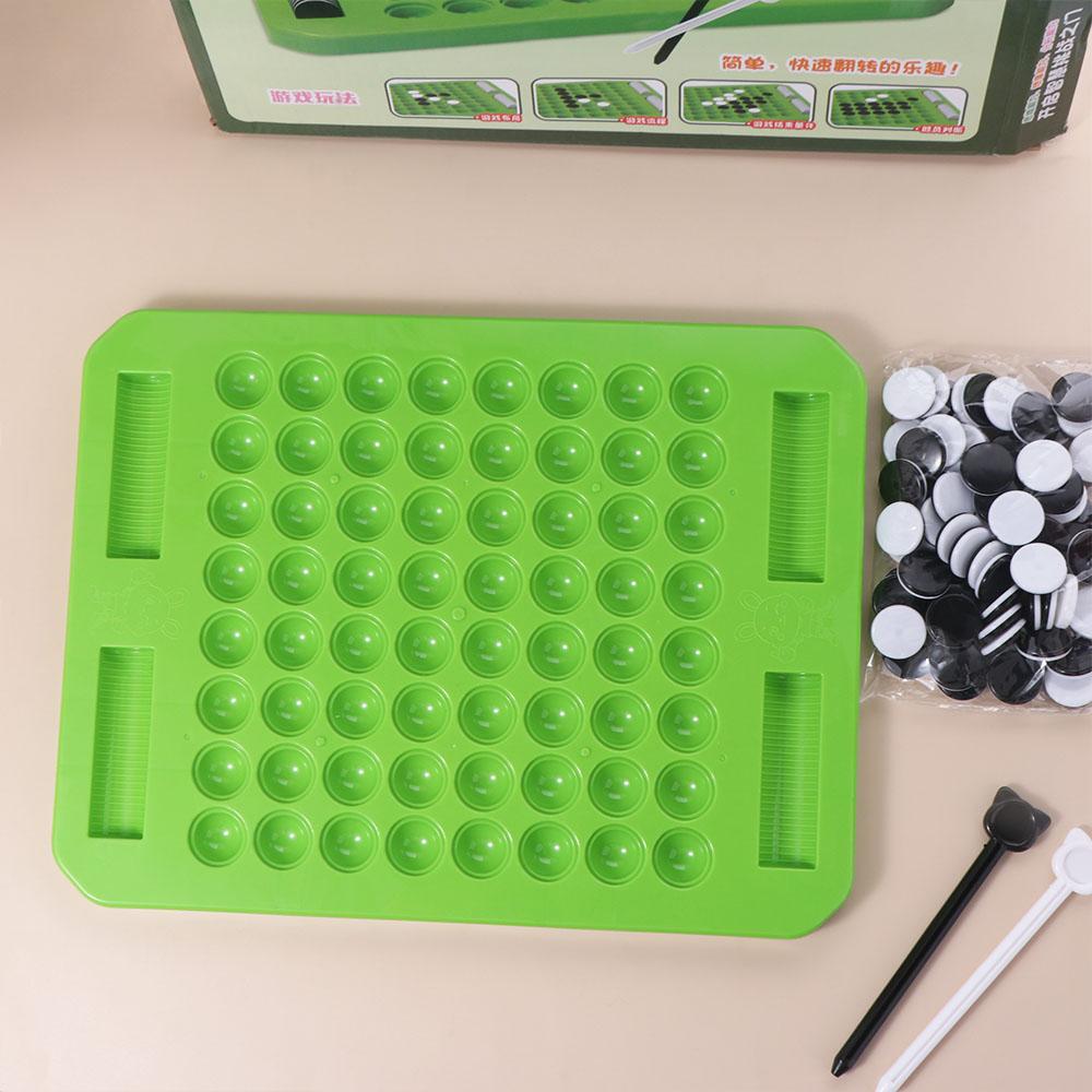 Touch Flip Flip Black White Chess Board Reversi Strategy Board Game  Party Game