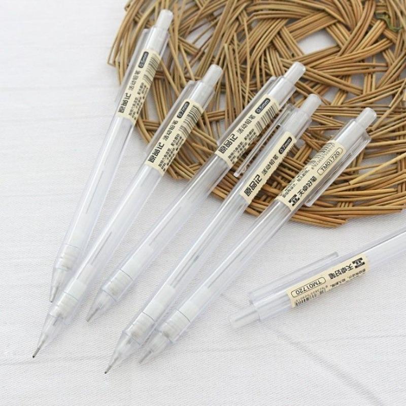 0.7/0.5 Mm Automatic Refill Mechanical Pencil for Drawing Sketching Students School Supplies Simple Stationery Mechanical Pencil