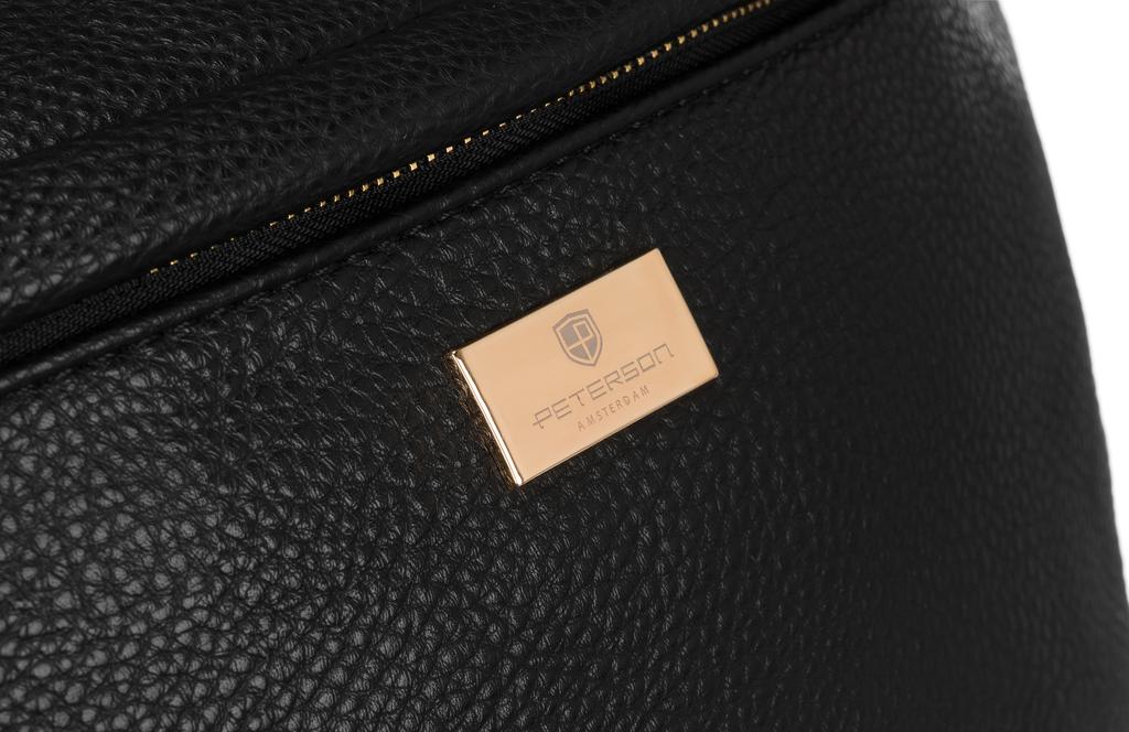 Women's eco-leather waist bag - Peterson