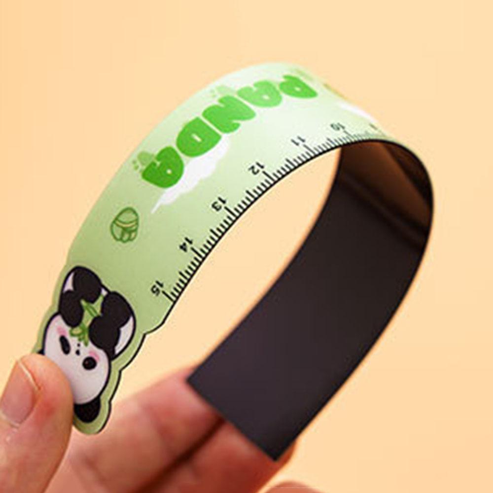 1 bucată Animale Kawaii Papetarie Bend Straightedge Desen Desen Birou Scoala Straight Plastic Riglă