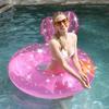 Creative Inflatable Starfish Swimming Ring, Cute Floating Ring Pool Float For Sunbathing And Swimming