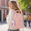 Girls School Backpack Cute Large Capacity Lightweight for Elementary High School Students Travel