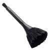 [Elecom] Anti-Static Brush Cleaner, Rotating Type, 2-Way with Crevice Brush, Washable, Dust Remover, Black KBR-AM013AS, 7cm X 7cm X 22.5cm