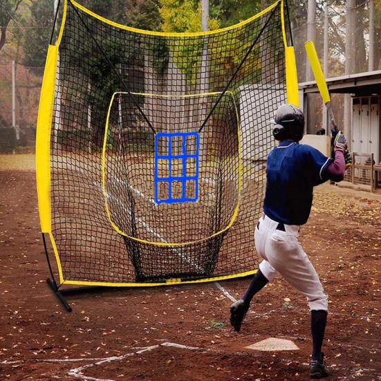 Baseball Net Pitching Net Extra-Large Easy To Install Portable Hitting Net Batting Practice Net Sports Accessories