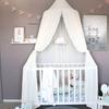 Ins New Scandinavian Summer Chiffon Lace Baby Mosquito Nets Dome Children's Room Tents Mosquito Nets Three Colour Options