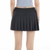 UNIFREE Sweet & Cool Bow Tie High-Waist A-Line Skirt