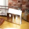 Stainless Steel Napkin Storage Shelf Rustproof Napkin Storage Rack Napkin Stand  Home Restaurant