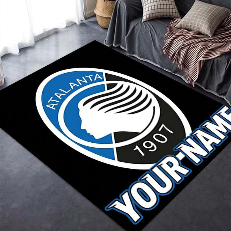Custom Name Atalanta BC Carpet Rug for Living Room Bedroom Home Sofa Decoration,Kids play Non-slip Floor Mat