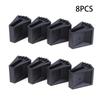 4/8PCS Ladder Non Slip Feet Attic Ladder Leg Protector Trapezoid Pads Furniture Foot Rubber Pads For Accessories Replacement Kit