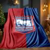 FC Ipswich Crest Blanket Lightweight Ideal Bedding Blanket Perfect for Travel, Camping, Living Rooms, Offices, Sofas, Fan Christmas Gift