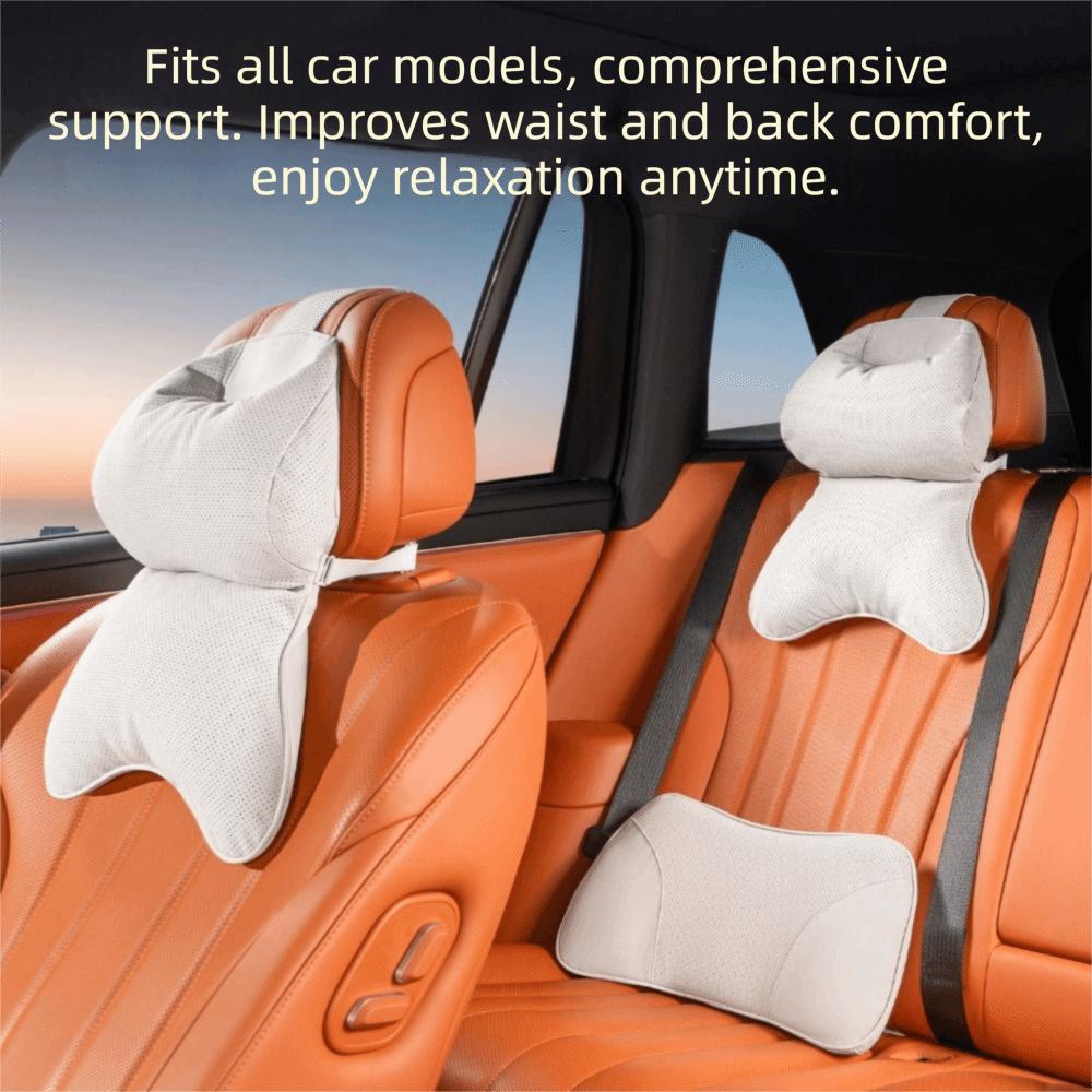 Breathable Neck Pillow Height Adjustable Back Support Pillow Car Headrest Car Accessories
