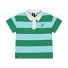 Coolmax Pique STripe T shirT Green Sb 0003