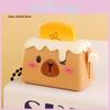 Capybara Creative Panda Keychain With Mini Bread Maker Design For Kids Gift