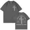 Christian Jesus Bible Verse Tshirts High Quality Fashion Short Sleeve Tshirt Men Women Clothing Casual pure Cotton T Shirts