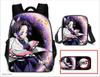 New Cartoon Super Moon Blade Three Piece Backpack Set for Primary and Secondary School Students