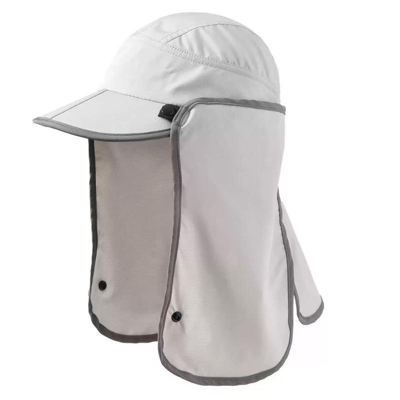 Neck Protection, Sun Protection Cap, Removable Mask, Men's and Women's Visors, UV Protection, Breathable Bucket Hat, Windproof and Dustproof Cap