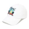 COVERNAT Sunset Boat Ball Cap White