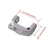 Mxfans 2 Pairs Silver Aluminum Alloy Front Knuckle Arms & C-Hubs CC01-001 CCO1-002 for RC1:10 Tamiya CC014WD