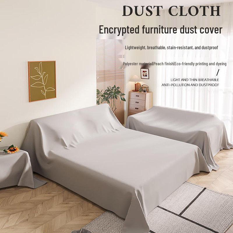 Dustproof Sofa & Bed Cover for Furniture Protection and Decoration
